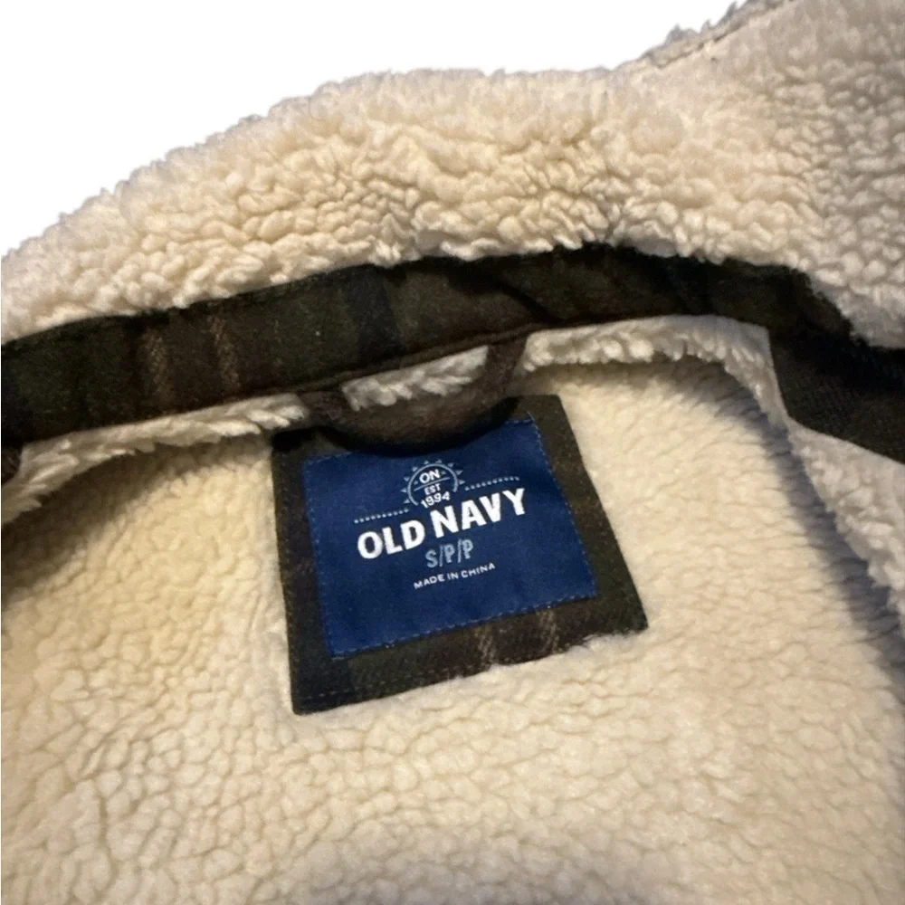 Old Navy Plaid Wool Blend Sherpa
Teddy Lined Jacket Size S Cabincore
Lumberjack - Picture 4 of 7